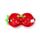 Cuscino da Viaggio con Maschera Relaxeazzz - Elidi la Fragola - Foodiemals
