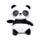 Cuscino da Viaggio con Peluche 2 in 1 - Susu il Panda - Swapseazzz