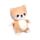 Cuscino da Viaggio con Peluche 2 in 1 - Shuggs lo Shiba Inu - Swapseazzz