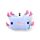 Cuscino da Viaggio con Maschera Relaxeazzz - Minecraft Axolotl