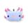 Cuscino da Viaggio con Maschera Relaxeazzz - Minecraft Axolotl
