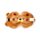 Cuscino da Viaggio con Maschera Relaxeazzz - Marmotta - Animali Dolci ADORAMALS