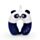 Cuscino da Viaggio Bambini in Memory Foam Relaxeazzz - Panda - ADORAMALS