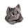 Cuscino da viaggio con Cappuccio - Pepper il Gatto - Beans & Co - Hoodeazzz