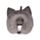 Cuscino da viaggio con Cappuccio - Pepper il Gatto - Beans & Co - Hoodeazzz