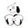 Cuscino da Viaggio con Maschera Relaxeazzz - Snoopy & Woodstock PEANUTS