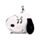 Cuscino da Viaggio con Maschera Relaxeazzz - Snoopy & Woodstock PEANUTS