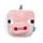 Cuscino da Viaggio con Maschera Relaxeazzz - Minecraft Maialino