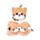 Cuscino da Viaggio con Maschera Relaxeazzz - Gatto Scottish - ADORAMALS