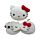 Cuscino da viaggio con Maschera Relaxeazzz - Hello Kitty