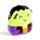 Cuscino di Peluche - Frankenstein - SPOOKY - Squidglys 