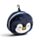 Cuscino da Viaggio con Maschera Relaxeazzz - Nico Il Pinguino - ADORAMALS