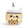 Cuscino da Viaggio con Maschera Relaxeazzz - Bubble Tea - Foodiemals