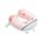 Cuscino da Viaggio in Memory Foam Relaxeazzz - Bubble Tea - Foodiemals