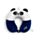 Cuscino da Viaggio in Memory Foam Relaxeazzz - Panda - ADORAMALS