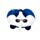Cuscino da Viaggio in Memory Foam Relaxeazzz - Panda - ADORAMALS