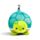 Cuscino da Viaggio con Maschera Relaxeazzz - Tartaruga - ADORAMALS