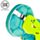 Cuscino da Viaggio con Maschera Relaxeazzz - Tartaruga - ADORAMALS