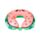 Cuscino da Viaggio in Memory Foam Relaxeazzz - Lana l'Anguria - Foodiemals