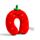 Cuscino da Viaggio in Memory Foam Relaxeazzz - Ellie La Fragola - ADORAMALS