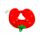 Cuscino da Viaggio in Memory Foam Relaxeazzz - Ellie La Fragola - ADORAMALS