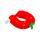 Cuscino da Viaggio in Memory Foam Relaxeazzz - Ellie La Fragola - ADORAMALS
