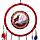 Acchiappasogni - Lupo - Mountain Wolf Dreamcatcher 33cm