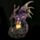 Drago della Leggenda Oscura - Castello con Cristallo con LED