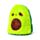 Fermaporte in Peluche - Avocado - Foodiemals