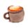 Fermaporte in Peluche - Cappuccino - Foodiemals