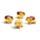 Mini Elefanti Portafortuna Brillantinati con Espositore