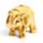 Mini Elefanti Portafortuna Brillantinati con Espositore