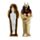 Sarcofago Anubis con Mummia