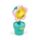 Mini Ventilatore Portatile Ricaricabile USB - Fiore in Vaso