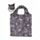 Borsa Pieghevole in Poliestere - Lucky il Gatto Nero