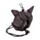 Borsa Pieghevole in Poliestere - Lucky il Gatto Nero