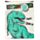 Busta Regalo - Happy Birthday - Dinosauri - Dinosauria - L