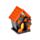 Casetta Decorativa per Halloween con LED - Spooky - Zucca - Trick or Treat 