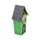 Casetta Decorativa per Halloween con LED - Casa Alta e Spaventosa - Spooky
