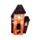 Casetta Decorativa per Halloween con LED - Gatto Nero e Fantasma - Spooky