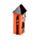 Casetta Decorativa per Halloween con LED - Gatto Nero e Fantasma - Spooky