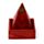 Brucia Incenso per Coni in Legno di Mango - Piramide con Buddha Cinese