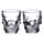 Set di 2 Bicchierini Shot (60ml) - Teschi & Rose SKULLS&ROSES 