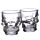 Set di 2 Bicchierini Shot (60ml) - Teschio
