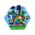 Puzzle sagomato 130 pz - Minecraft Creeper 