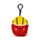Portachiavi Squidglys in Peluche - Foodiemals - Fast Food