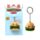 Portachiavi 3D in PVC - Hammy l'Hamburger - Foodiemals
