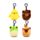 Portachiavi in Peluche - Mix 4 - Animali Dolci ADORAMALS - Squidglys