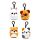 Portachiavi in Peluche - Animali Domestici - Animali Dolci - Squidglys