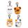 Portachiavi in Peluche - Domestici - Animali Dolci ADORAMALS - Squidglys